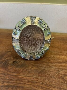 Argento SC frame with Swarovski crystals